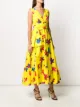 Talbot Runhof Boma floral print dress