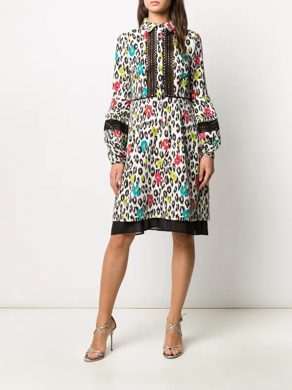 talbots animal print dress