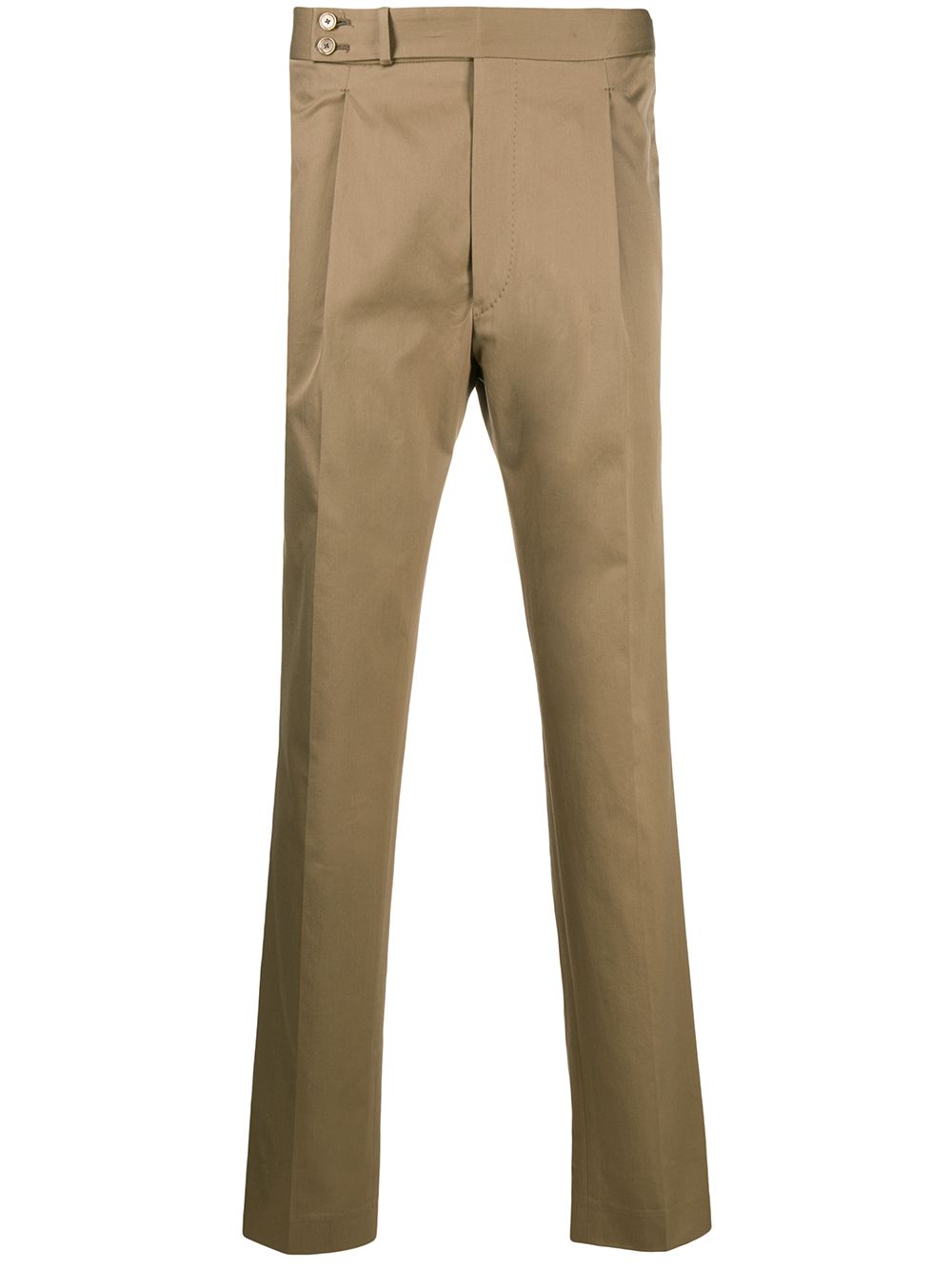 Shop Tagliatore Brandon Tailored Trousers In Brown