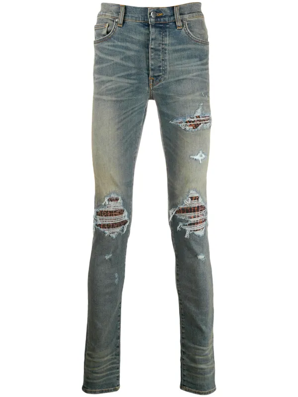 amiri zebra jeans