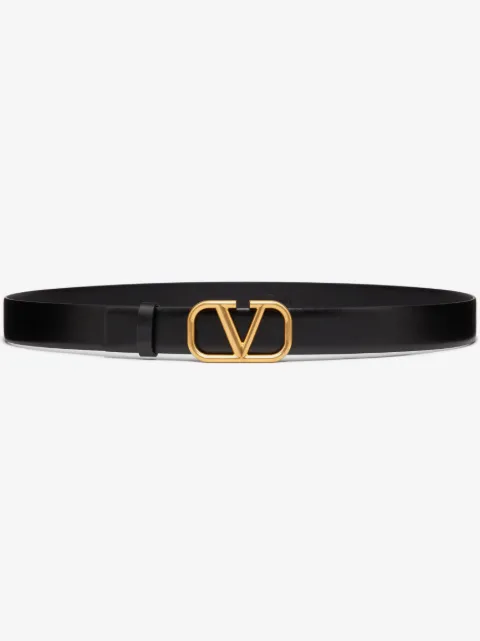Valentino Garavani VLogo Signature leather belt