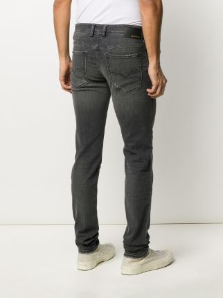 Sleenker-X mid-rise skinny jeans展示图