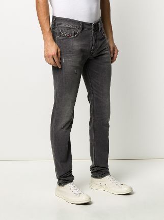 Sleenker-X mid-rise skinny jeans展示图