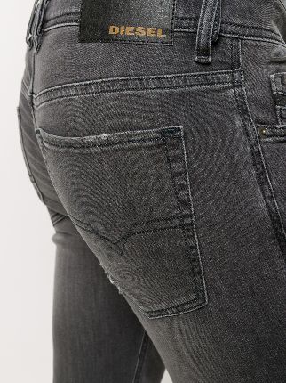 Sleenker-X mid-rise skinny jeans展示图