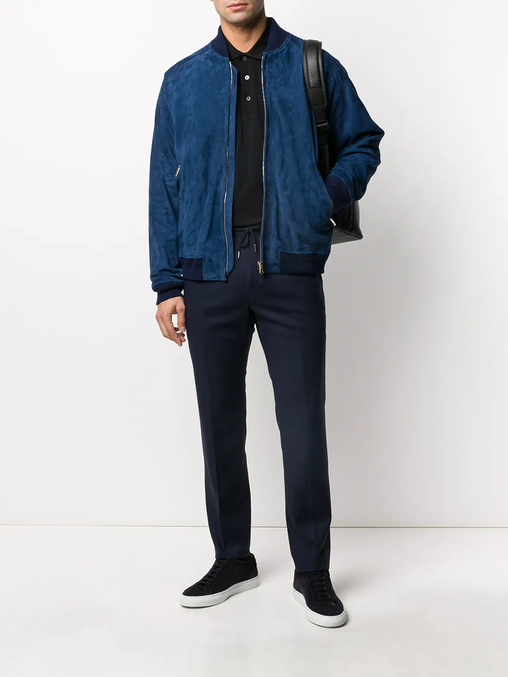 фото Paul smith зауженные брюки с поясом на шнурке