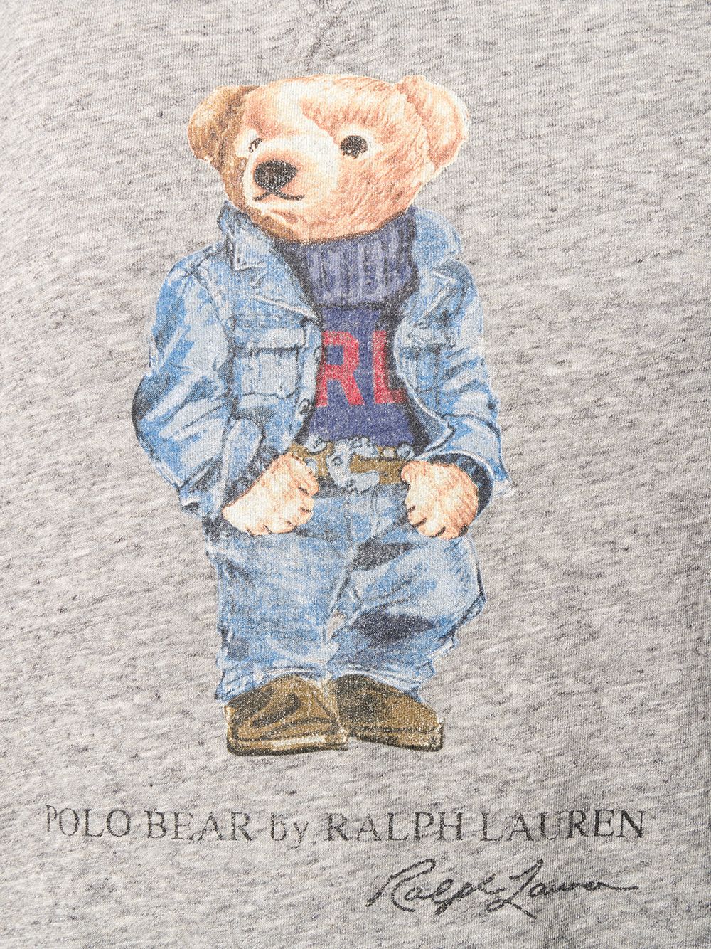 фото Polo ralph lauren толстовка с принтом polo bear