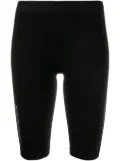UNRAVEL PROJECT seamless cycling shorts - Black
