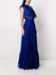 Federica Tosi ruffle detail silk dress