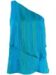 Image 1 of Zeus+Dione striped layered one shoulder top