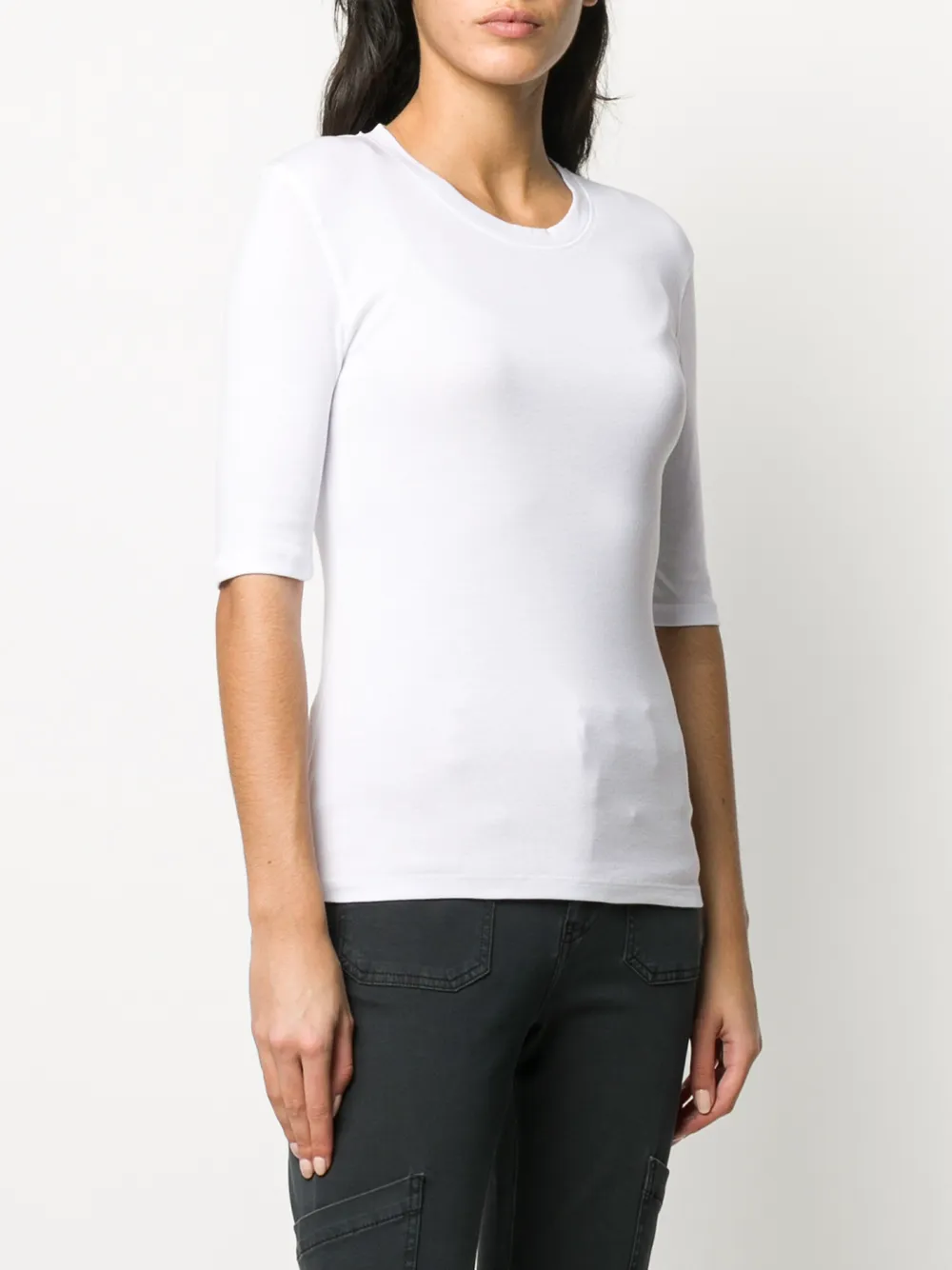 фото Closed приталенная базовая футболка