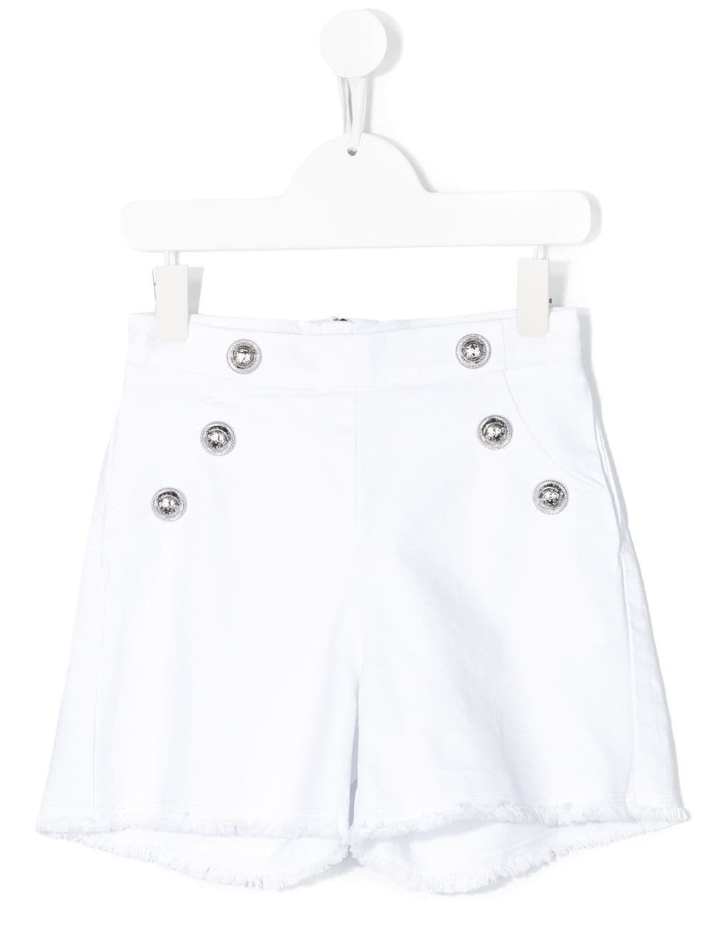 BALMAIN DECORATE BUTTON SHORTS