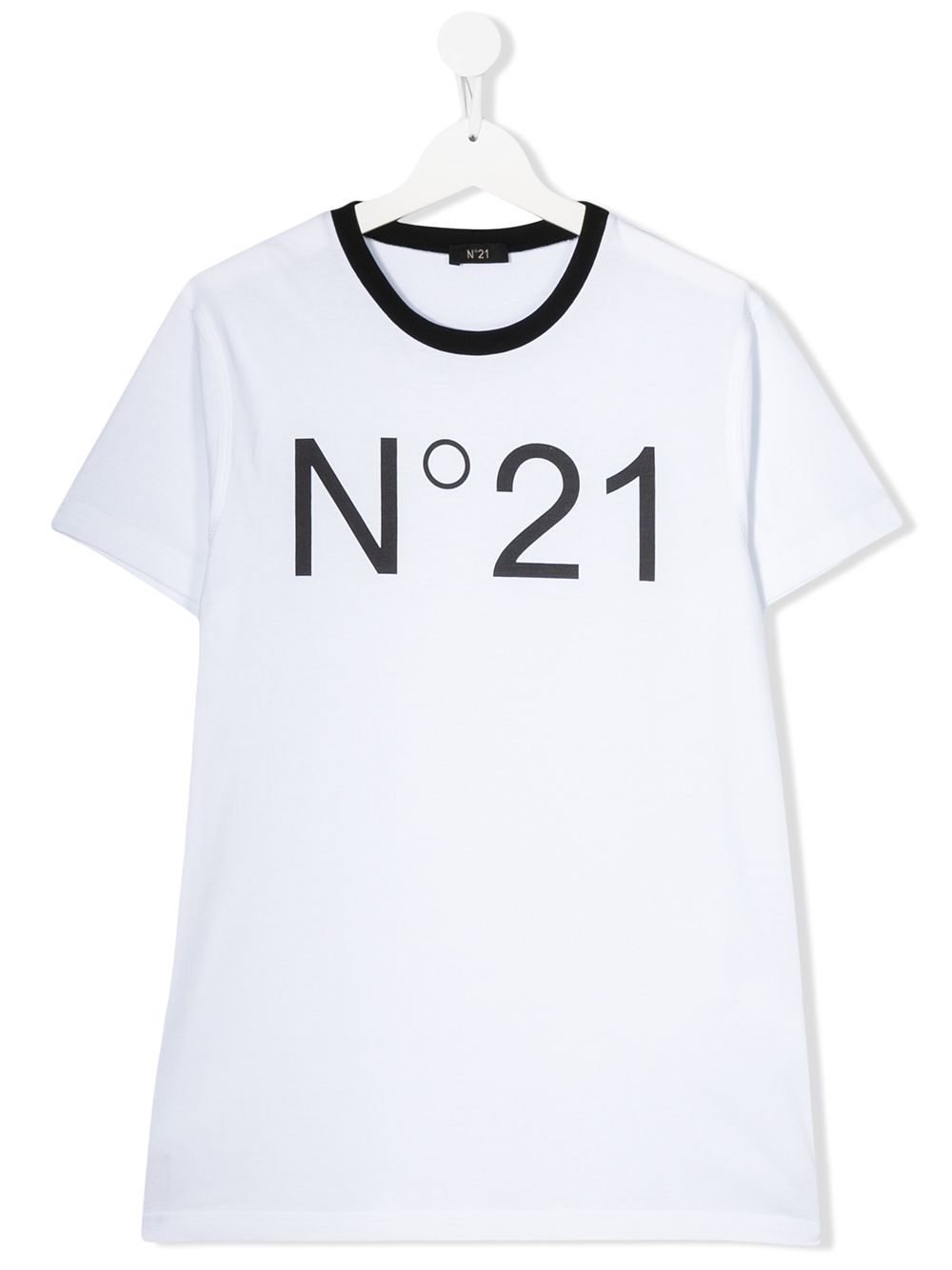 фото Nº21 kids logo print t-shirt