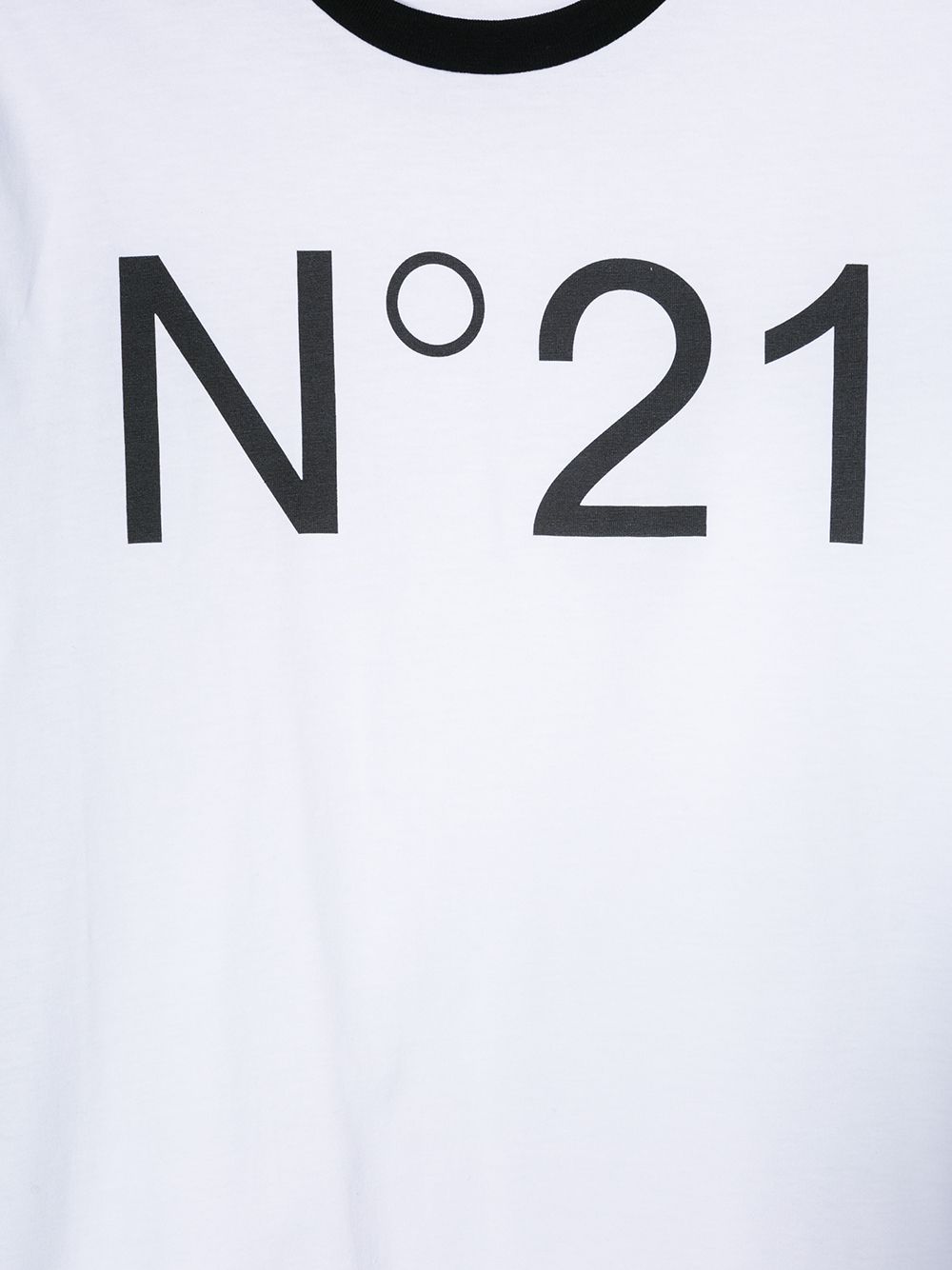 фото Nº21 kids logo print t-shirt