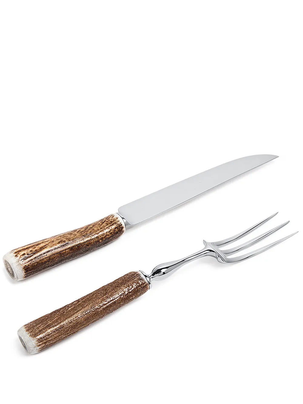 

Lorenzi Milano bamboo carving set - Brown