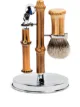 Image 1 of Lorenzi Milano bamboo toilet shaving set