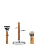 Image 2 of Lorenzi Milano bamboo toilet shaving set