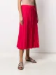RED Valentino تنورة ميدي بكسرات