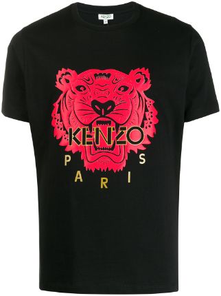 black and red kenzo t shirt