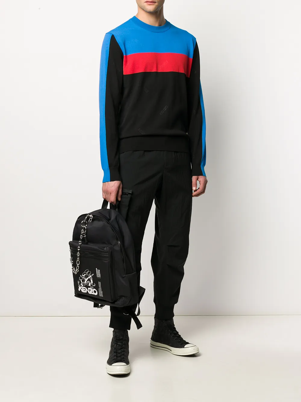 фото Kenzo рюкзак с логотипом