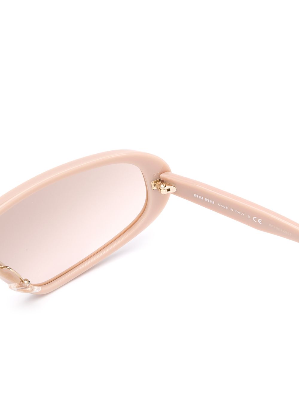 фото Miu miu eyewear солнцезащитные очки-визоры