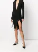 Afbeelding 2 van Alexandre Vauthier Midi-jurk met ruche