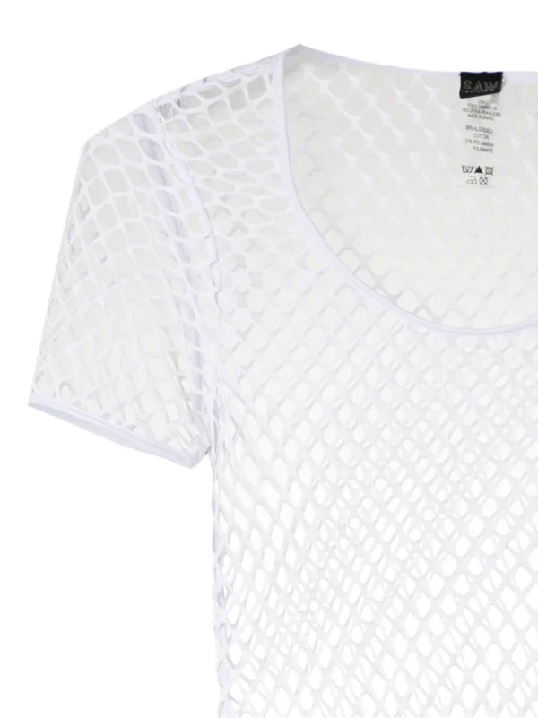 Amir Slama Short Beach Dress | White