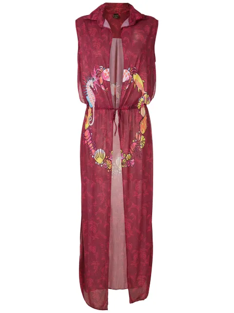 Amir Slama printed beach dress