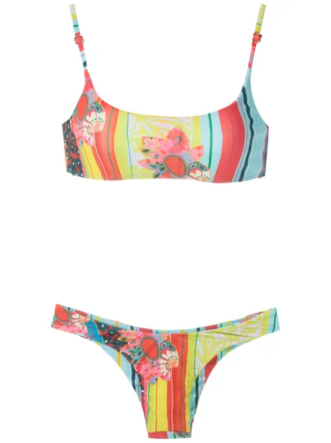 Amir Slama bikini estampado