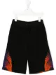 Bild 1 von Marcelo Burlon County Of Milan Kids Joggingshorts mit Adler-Print