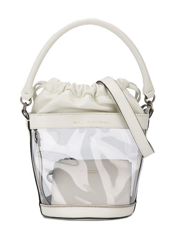 white perspex bag