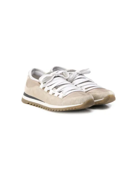 Brunello Cucinelli Kids lace up sneakers