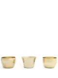 Skultuna Kin 3 pack candleholder set - Gold