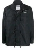 Moschino logo print lightweight jacket - Black