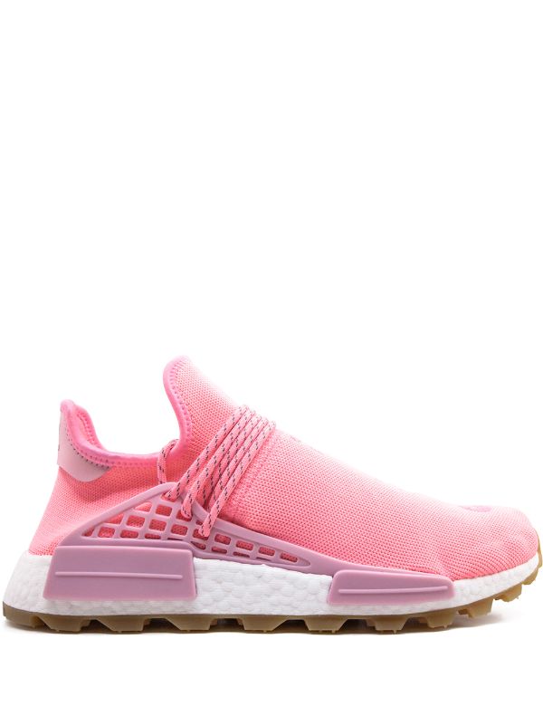 Adidas by Pharrell Williams pink Hu NMD 