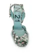 Nº21 daisy-print block-heel sandals