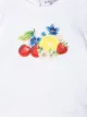 Monnalisa fruit print flared T-shirt