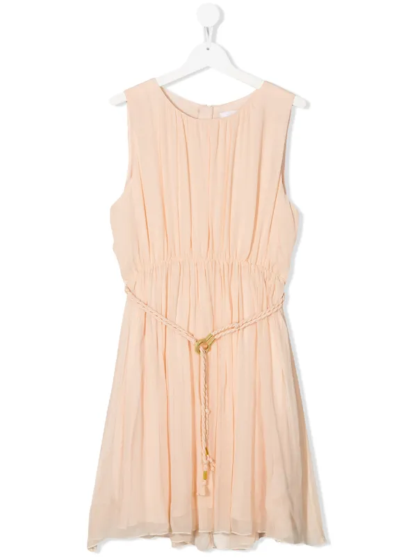 chloe silk dress