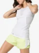 adidas by Stella McCartney snake-print detail tank top