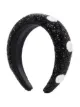 Image 1 of GANNI polka-dot beaded headband