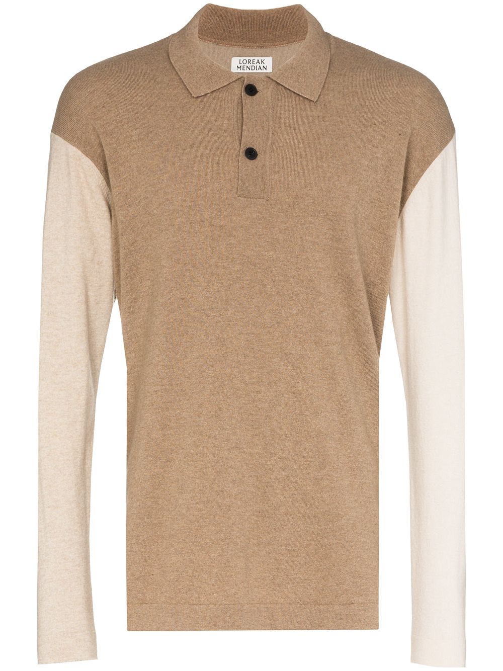 фото Loreak mendian brown polo shirt