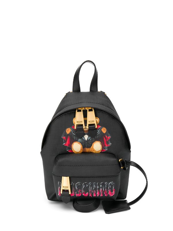 moschino bear backpack