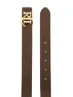 Lauren Ralph Lauren monogram-buckle belt