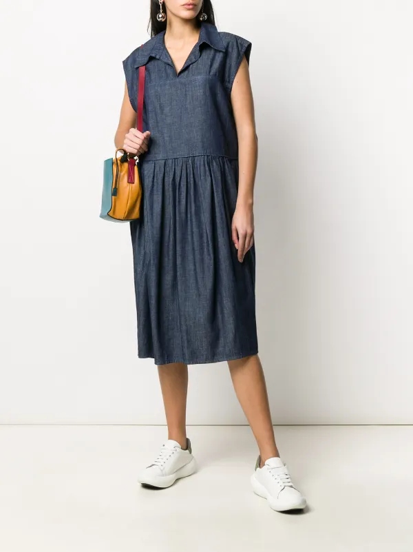 marni denim dress