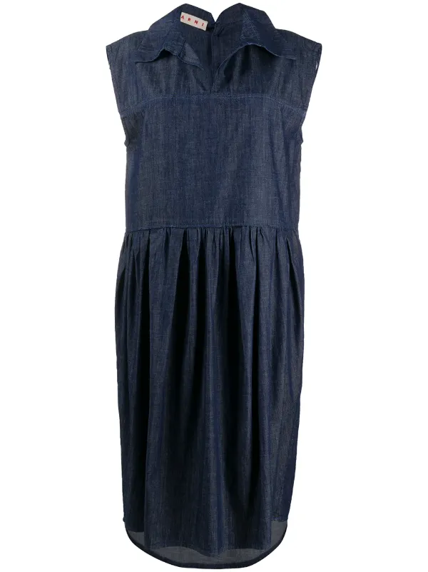 marni denim dress