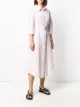 Marni قميص طويل بحزام وأكمام ثلاثة أرباع