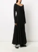Marni فستان منسوج طويل برقبة قارب