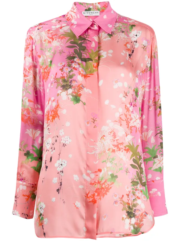 givenchy floral shirt