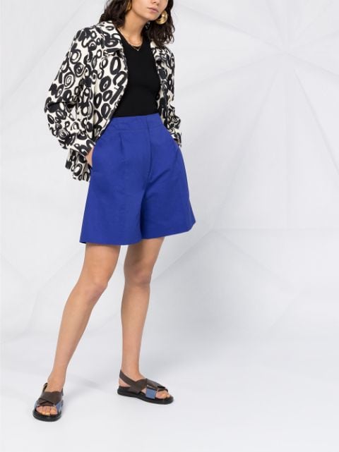 A-line bermuda shorts