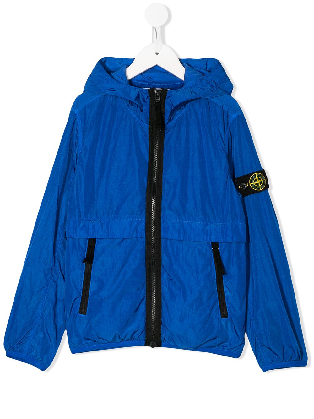 фото Stone island junior куртка с нашивкой-логотипом