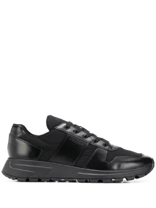 prada panelled low top sneakers